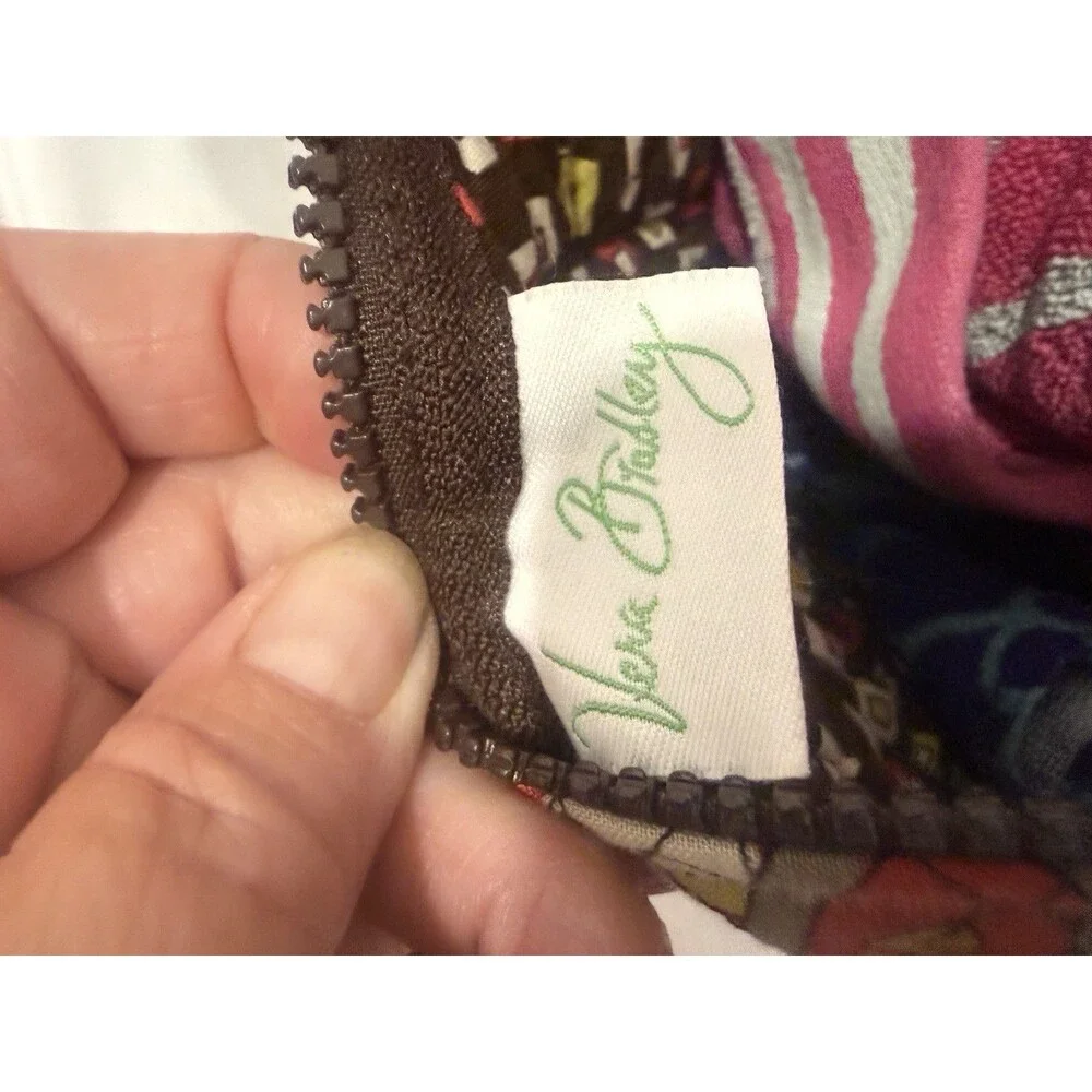 Vera Bradley Puccini Pattern Duffel Barrel Travel Bag Tote Shoulder Retired